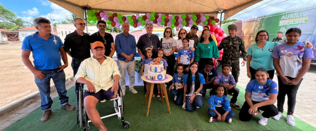 Prefeitura e parceiros realizam ação de serviços em alusão ao aniversário de 23 anos da escola São José, no bairro Boa Esperança