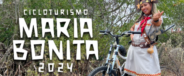 Cicloturismo Maria Bonita acontece dia 26 de maio e link para inscrição já está disponível