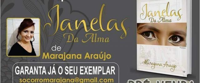 Socorro Araújo vai lançar “Janelas da Alma”, seu novo livro de poesias