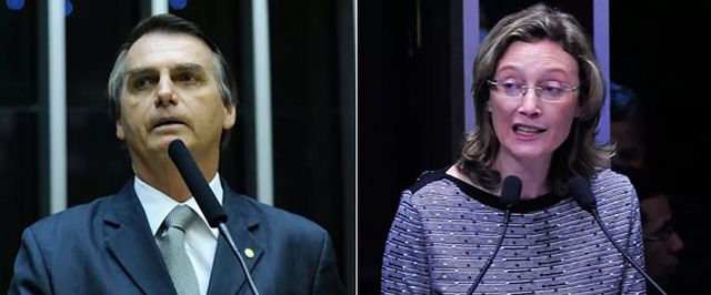 Ministro do STF mantém decisão que mandou Bolsonaro indenizar Maria do Rosário em R$ 10 mil