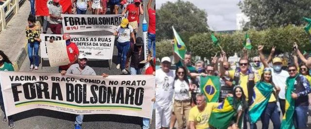 Atos pró e contra Bolsonaro movimentaram o feriado da Independência em Paulo Afonso.